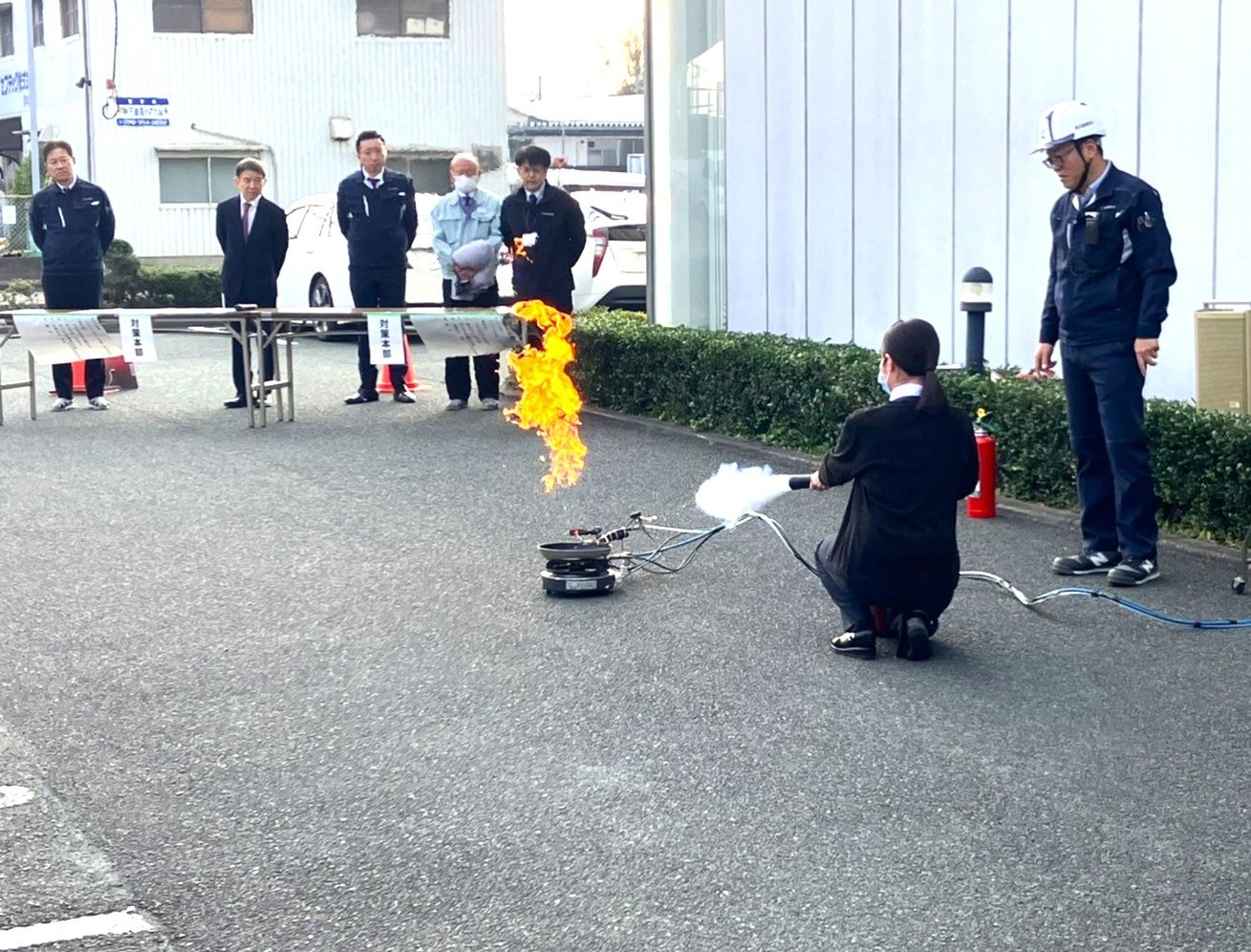 消火訓練