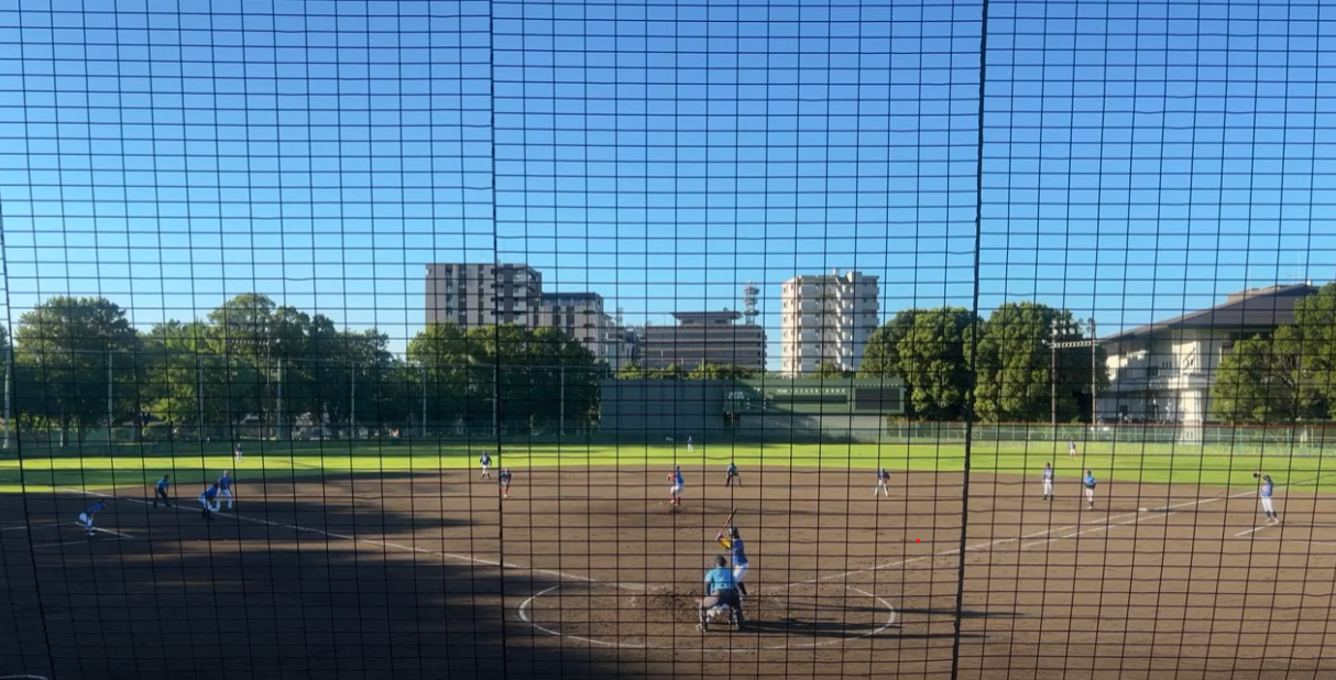 吉村さん3ベースヒット